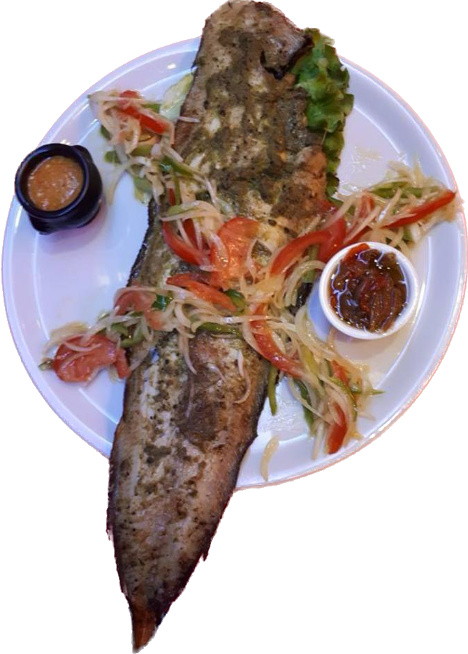 GRILLED SOLE FISH WITH A SIDE