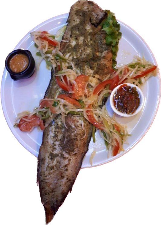 GRILLED SOLE FISH WITH A SIDE